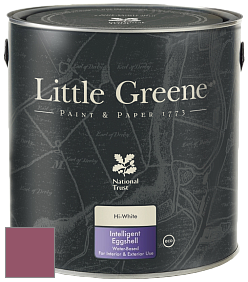 Краска Little Greene Intelligent Eggshell полуматовая моющаяся краска цвет NCS S 4040-R20B 