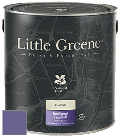Краска Little Greene Intelligent Eggshell полуматовая моющаяся краска цвет NCS S 4040-R60B 