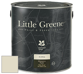 Краска Little Greene Intelligent Masonry Paint матовая колеруемая краска цвет LG269 Green Stone - Light