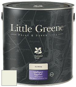 Краска Little Greene Intelligent Eggshell полуматовая моющаяся краска цвет LG358 Barge Stone - Pale