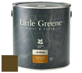Краска Little Greene Traditional Oil Gloss высокоглянцевая масляная краска цвет LG123 Light Bronze Green