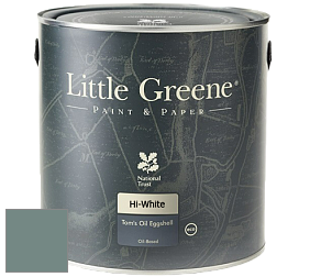 Краска Little Greene Tom’s Oil Eggshell полуматовая масляная краска цвет NCS S 5010-B70G 