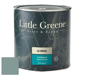 Краска Little Greene Intelligent Satinwood полуглянцевая моющаяся краска цвет LG348 Perpetual Blue