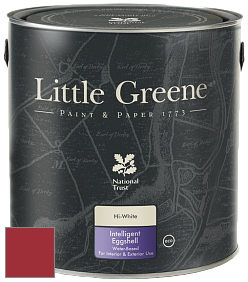 Краска Little Greene Intelligent Eggshell полуматовая моющаяся краска цвет NCS S 1580-R 