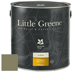 Краска Little Greene Intelligent Floor Paint полуглянцевая быстросохнущая краска цвет NCS S 5020-G70Y 
