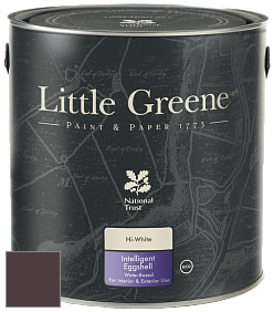Краска Little Greene Intelligent Eggshell полуматовая моющаяся краска цвет NCS S 8010-R10B 