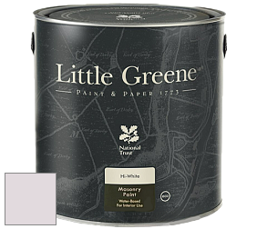 Краска Little Greene Intelligent Masonry Paint матовая колеруемая краска цвет LG5 Whisper