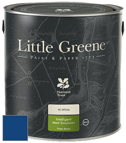 Краска Little Greene Ultimatt Intelligent Matt Emulsion матовая моющаяся краска цвет RAL 5010 