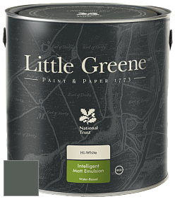 Краска Little Greene Ultimatt Intelligent Matt Emulsion матовая моющаяся краска цвет RAL 7010 