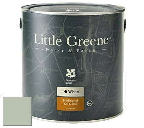 Краска Little Greene Traditional Oil Gloss высокоглянцевая масляная краска цвет NCS S 2010-G30Y 