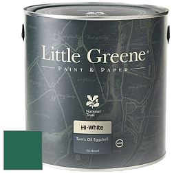 Краска Little Greene Tom’s Oil Eggshell полуматовая масляная краска цвет NCS S 5040-B90G 