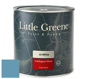 Краска Little Greene Intelligent Gloss глянцевая моющаяся краска цвет LG104 Blue Verditer