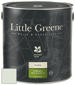 Краска Little Greene Ultimatt Intelligent Matt Emulsion матовая моющаяся краска цвет LG168 Pearl Colour Mid