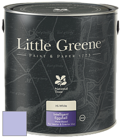 Краска Little Greene Intelligent Eggshell полуматовая моющаяся краска цвет NCS S 1030-R60B 