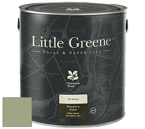 Краска Little Greene Intelligent Masonry Paint матовая колеруемая краска цвет NCS S 3020-G40Y 