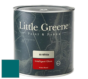 Краска Little Greene Intelligent Gloss глянцевая моющаяся краска цвет NCS S 4550-B30G 