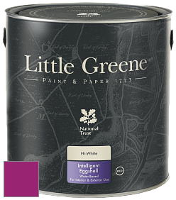 Краска Little Greene Intelligent Eggshell полуматовая моющаяся краска цвет RAL 4006 