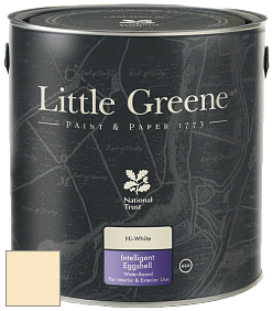 Краска Little Greene Intelligent Eggshell полуматовая моющаяся краска цвет NCS S 0510-Y10R 