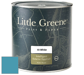Краска Little Greene Intelligent Exterior Eggshell полуматовая водная краска цвет LG259 Old School Blue