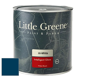Краска Little Greene Intelligent Gloss глянцевая моющаяся краска цвет LG207 Deep Space Blue