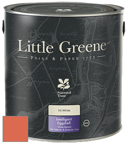 Краска Little Greene Intelligent Eggshell полуматовая моющаяся краска цвет RAL 2012 