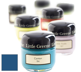 Краска Little Greene Sample Pot баночка краски цвет LG256 Mazarine