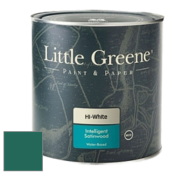 Краска Little Greene Intelligent Satinwood полуглянцевая моющаяся краска цвет NCS S 5040-B80G 