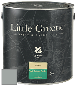 Краска Little Greene Wall Primer Sealer кроющий колеруемый грунт цвет LG107 Bone China Blue
