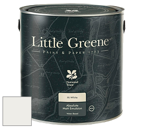 Краска Little Greene Absolute Matt Emulsion матовая краска для потолка цвет LG81 Clockface
