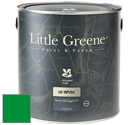 Краска Little Greene Tom’s Oil Eggshell полуматовая масляная краска цвет RAL 6037 