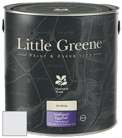 Краска Little Greene Intelligent Eggshell полуматовая моющаяся краска цвет LG164 Gauze Mid