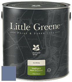 Краска Little Greene Ultimatt Intelligent Matt Emulsion матовая моющаяся краска цвет RAL 5014 