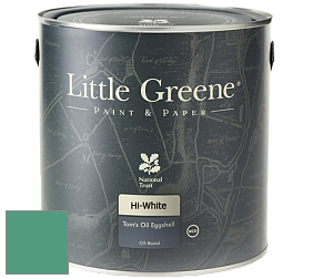 Краска Little Greene Tom’s Oil Eggshell полуматовая масляная краска цвет NCS S 3040-B90G 