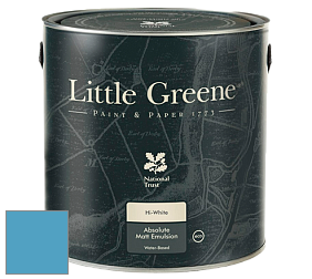 Краска Little Greene Absolute Matt Emulsion матовая краска для потолка цвет LG254 Route One