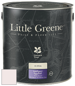 Краска Little Greene Intelligent Eggshell полуматовая моющаяся краска цвет NCS S 0505-R 