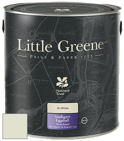 Краска Little Greene Intelligent Eggshell полуматовая моющаяся краска цвет LG359 Barge Stone - Mid