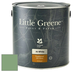 Краска Little Greene Traditional Oil Gloss высокоглянцевая масляная краска цвет RAL 6021 