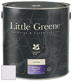 Краска Little Greene Intelligent Eggshell полуматовая моющаяся краска цвет NCS S 0804-R50B 