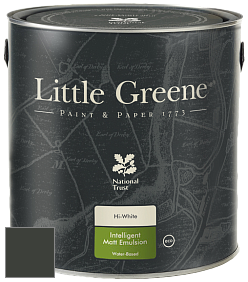 Краска Little Greene Ultimatt Intelligent Matt Emulsion матовая моющаяся краска цвет RAL 6015 