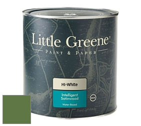 Краска Little Greene Intelligent Satinwood полуглянцевая моющаяся краска цвет NCS S 4050-G30Y 