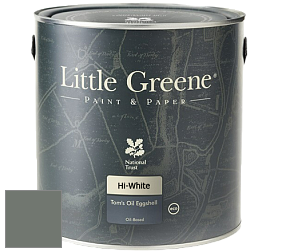 Краска Little Greene Tom’s Oil Eggshell полуматовая масляная краска цвет NCS S 6005-G20Y 