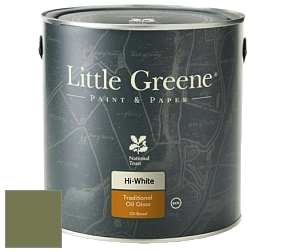Краска Little Greene Traditional Oil Gloss высокоглянцевая масляная краска цвет NCS S 5030-G50Y 