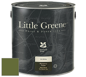 Краска Little Greene Intelligent Masonry Paint матовая колеруемая краска цвет NCS S 4550-G40Y 