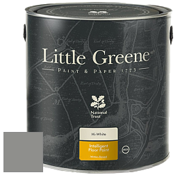 Краска Little Greene Intelligent Floor Paint полуглянцевая быстросохнущая краска цвет RAL 9007 