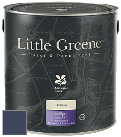 Краска Little Greene Intelligent Eggshell полуматовая моющаяся краска цвет NCS S 7020-R70B 