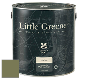 Краска Little Greene Absolute Matt Emulsion матовая краска для потолка цвет LG371 Hillside