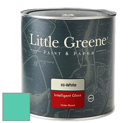 Краска Little Greene Intelligent Gloss глянцевая моющаяся краска цвет NCS S 1050-B80G 