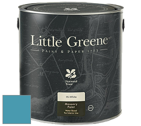 Краска Little Greene Intelligent Masonry Paint матовая колеруемая краска цвет LG259 Old School Blue