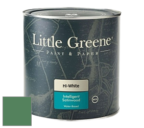 Краска Little Greene Intelligent Satinwood полуглянцевая моющаяся краска цвет NCS S 4040-G10Y 