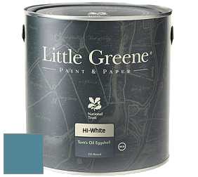Краска Little Greene Tom’s Oil Eggshell полуматовая масляная краска цвет NCS S 4030-B10G 